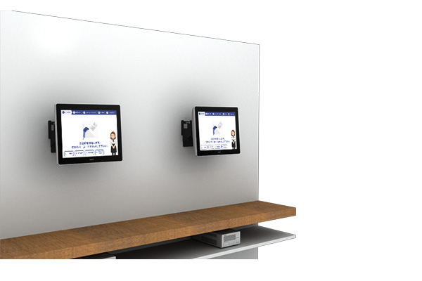 壁掛けのPOS