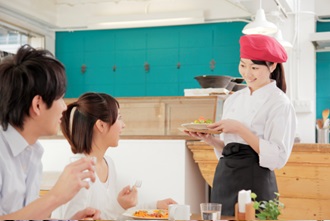 客席回転率のアップ