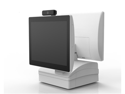 専用カメラをPOSに実装したイメージ