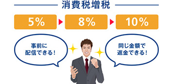 TRUE TWINSHOP　消費税率変更にも柔軟に対応