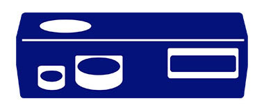 自動釣銭機のイラスト